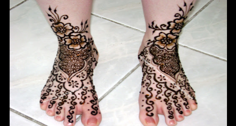 Indian Wedding Mehndi_Jumana Bootwala_feet design