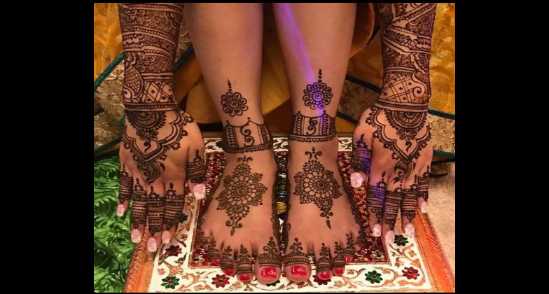 Indian Wedding Mehndi_Henna by Zohra_hand design