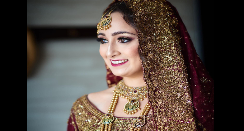 Indian Wedding Hair and Makeup_Beauty Dazzled by Alia Ghaffar_lovely bride