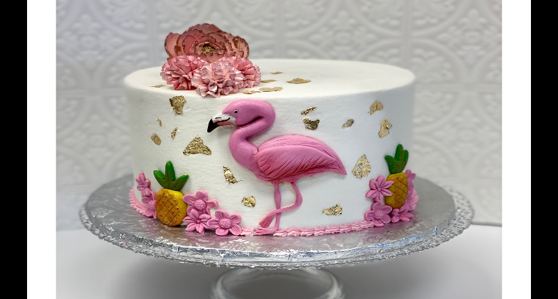 Indian Wedding Cake, Mithai and Other Dessert_Wedding Cakes by Tammy Allen_flamingo cakes