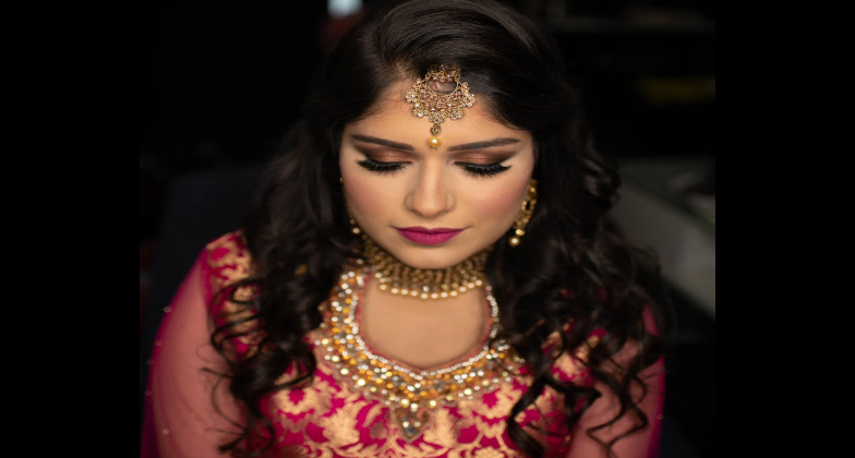 Indian Wedding Hair and Makeup_Ailah Safdar from Cosmetality_gorgeous bride