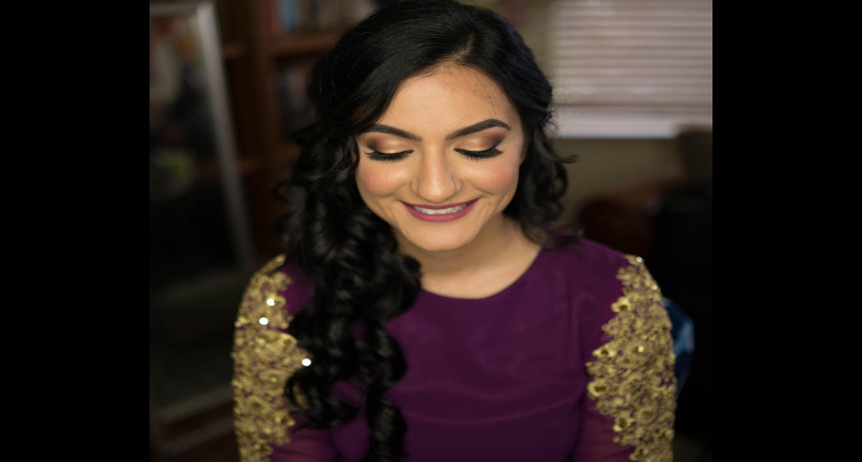 Indian Wedding Hair and Makeup_Ailah Safdar from Cosmetality_gorgeous bride