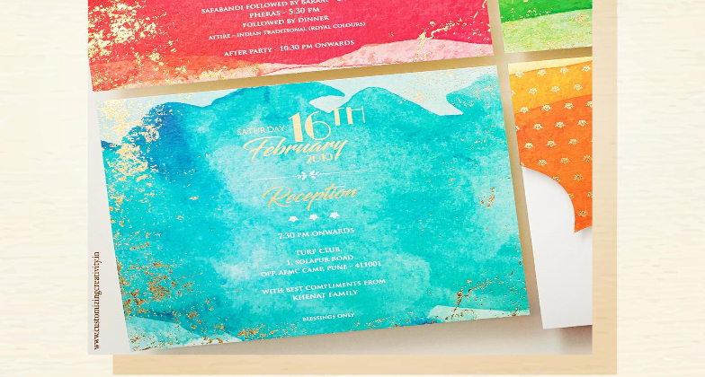 Indian Wedding Stationaries_Customizing Creativity_Invitation