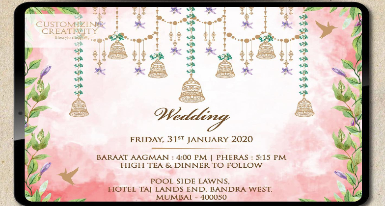 Indian Wedding Stationaries_Customizing Creativity_Invitation