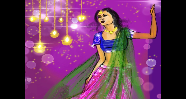 Indian Wedding Essentials_Laksh Sarkar: Live Wedding Illustrator_arts