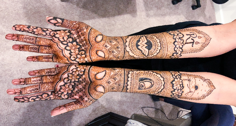 Indian Wedding Mehndi_UB Henna & Co_hand design