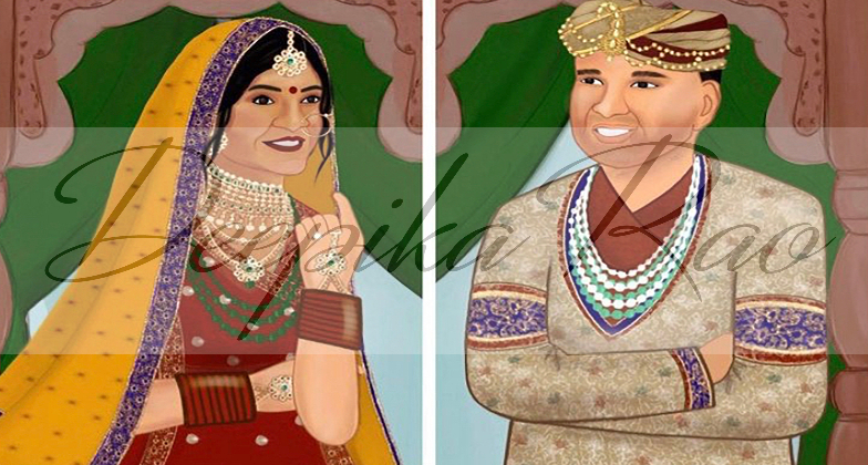 Indian Wedding Essentials_Deepika Rao Illustration_art