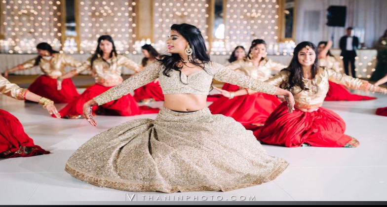 Indian Wedding Planner_L3 Event Services_bride with her gang