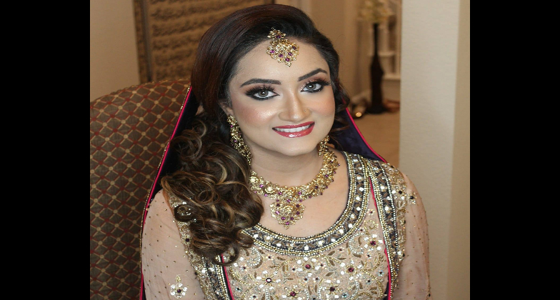 Indian Wedding Hair and Makeup_Bridal Art Studio, INC by Asra_beautiful bride