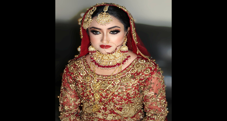 Indian Wedding Hair and Makeup_Bridal Art Studio, INC by Asra_beautiful bride