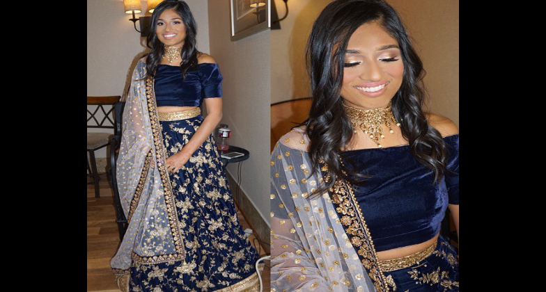 Indian Wedding Hair and Makeup_MARIA BABY | Makeup Artist_beautiful bride