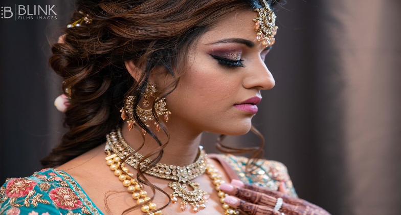 Indian Wedding Hair and Makeup_TIP by Saniya_The glow