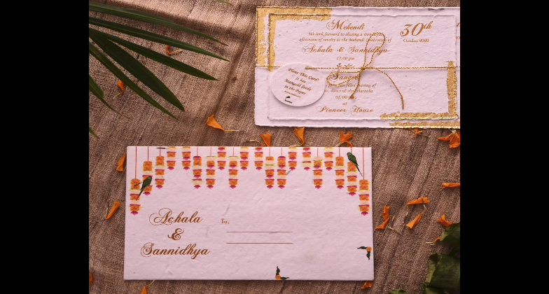 Indian Wedding Stationaries_Plantables_Invitation