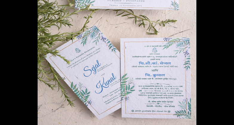 Indian Wedding Stationaries_Plantables_Invitation
