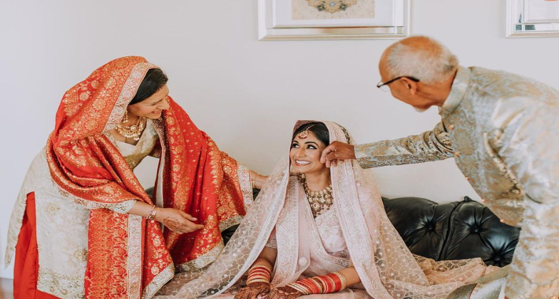 Indian Photographer/Videographer_Ushna Khan Photography_the bride and parents