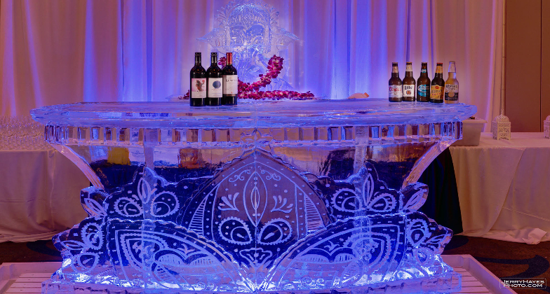 Indian Wedding Decor and Florist_Full Spectrum Ice Sculptures_design