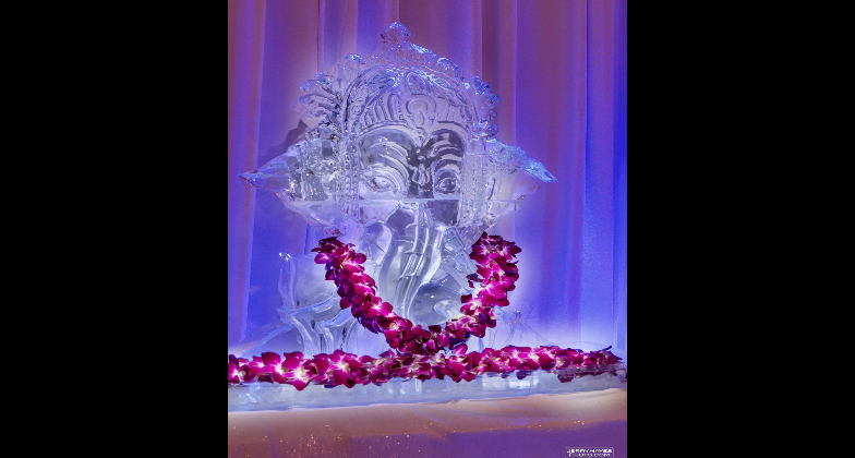 Indian Wedding Decor and Florist_Full Spectrum Ice Sculptures_design
