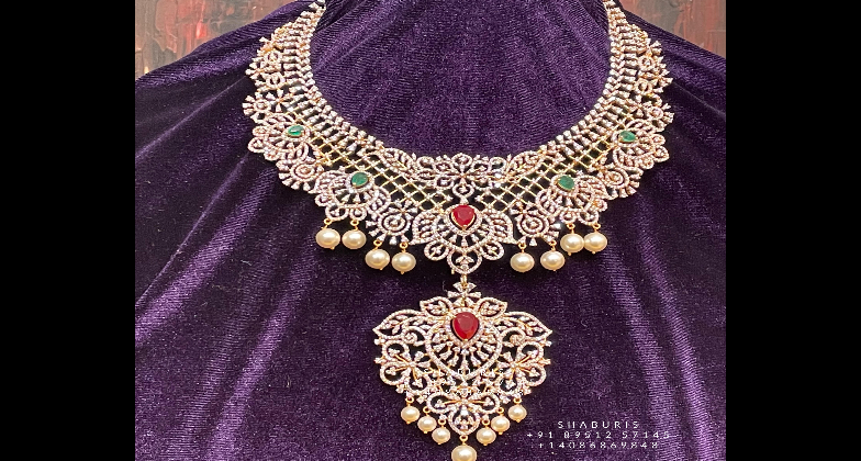 Indian Wedding Jewelry & Accessories_Shaburis Pure Silver Jewelry_necklace