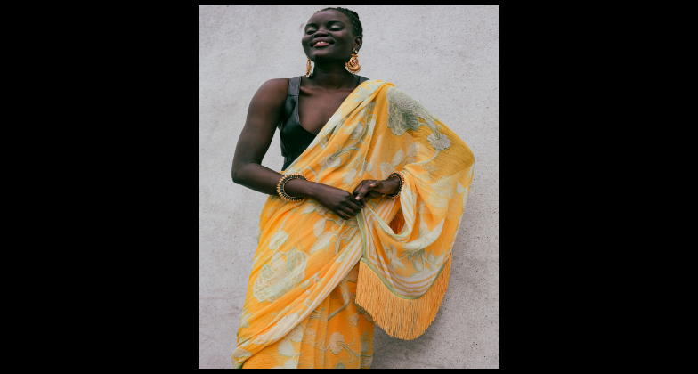 Indian Clothing_Preserve_yellow long dress