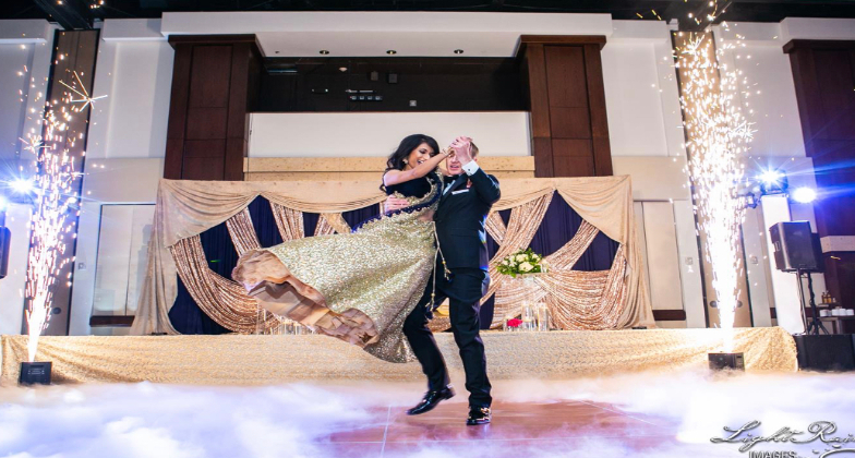 Indian Wedding DJ/Entertainment_No Limit Events_lovely couple