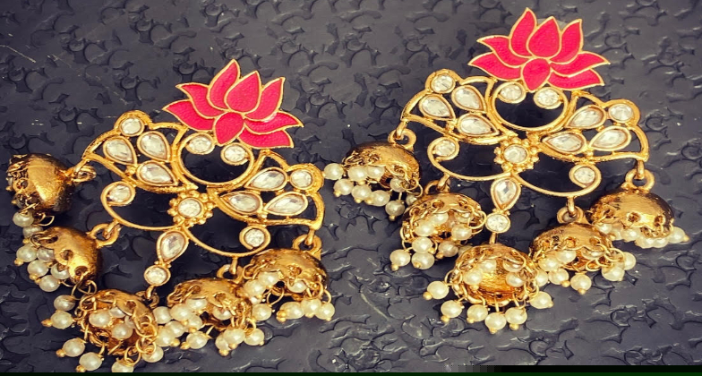 Indian Wedding Jewelry & Accessories_Saaj by G_earrings