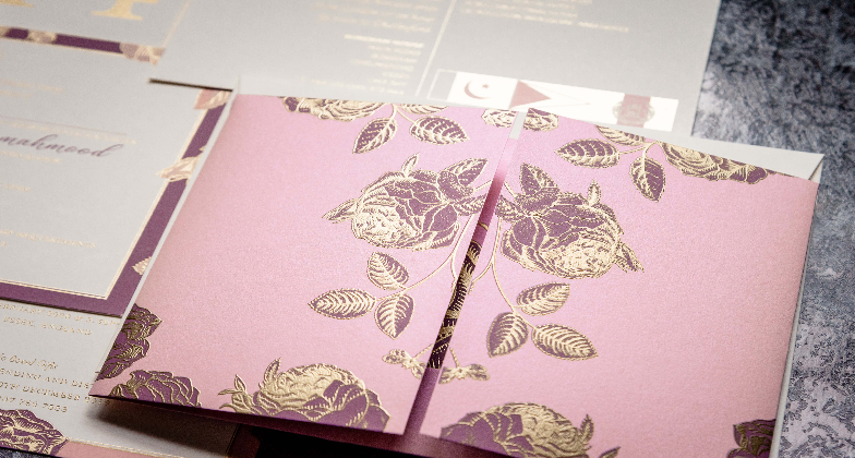 Indian Wedding Stationaries_Ananya Cards_pink Invitation