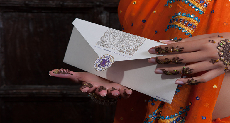 Indian Wedding Stationaries_Ananya Cards_decorated Invitation