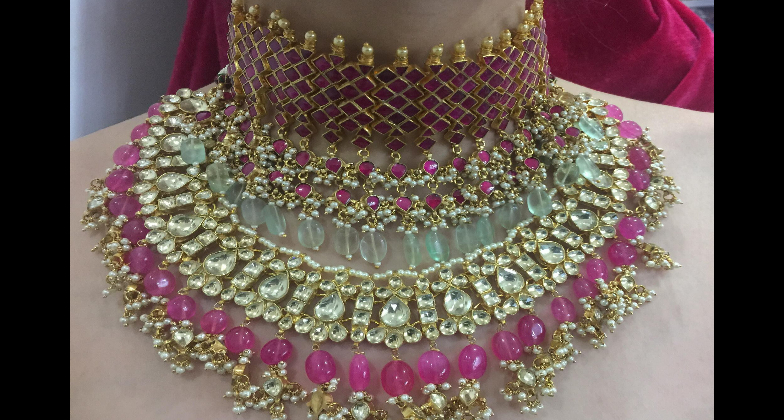 Indian Wedding Jewelry & Accessories_9 Rock Studio_elegant necklace
