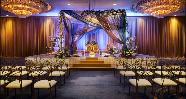 Indian Wedding Venue_The Westin Galleria Houston_grand set up 