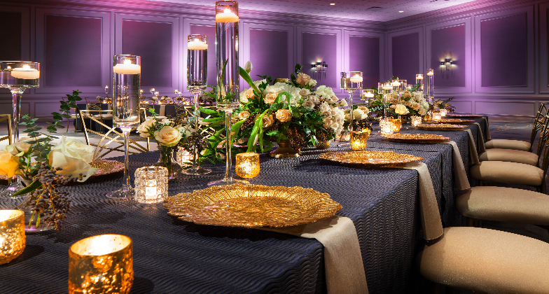 Indian Wedding Venue_The Westin Galleria Houston_purple view