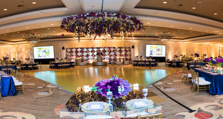 Indian Wedding Venue_Houston Marriott Sugar Land_Big ballroom 
