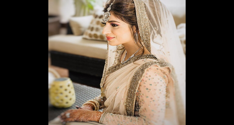 Indian Wedding Hair and Makeup_Makeup By Soreya_Beautiful bride