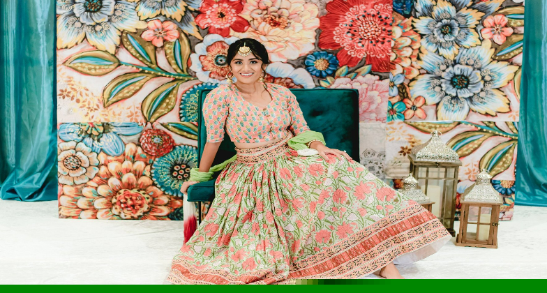 Indian Wedding Hair and Makeup_Makeup By Karishma_Gorgeous Pose of the bride