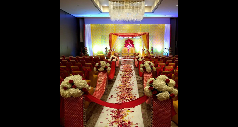 Indian Wedding Venue_Sheraton Mckinney_massive ballroom venue