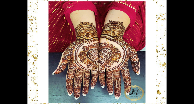 Indian Wedding Mehndi_Mehndi by Myda_hand design