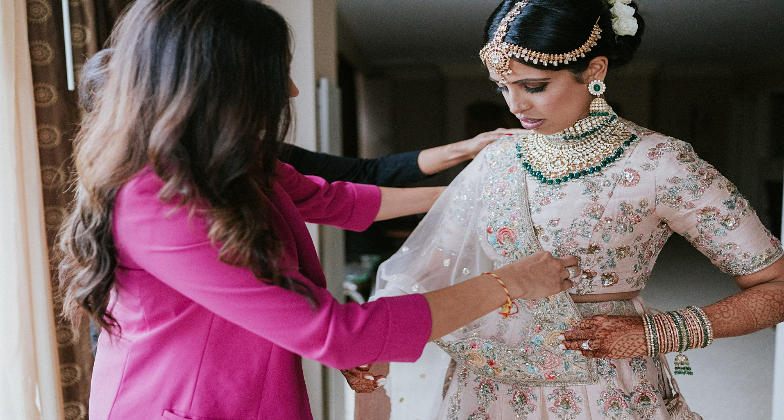 Indian Wedding Hair and Makeup_Cinderella Bridez_beautiful bride
