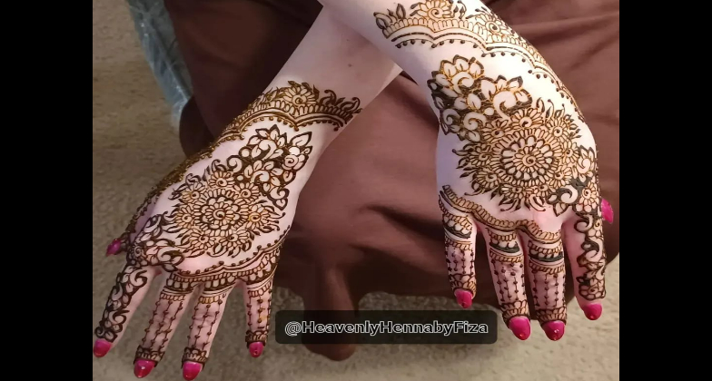 Luxurious South Asian Wedding Mehndi - Heavenly Henna by Fiza