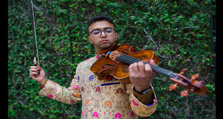 Indian Wedding DJ/Entertainment_Rizwan Jagani, violist_Rizwan