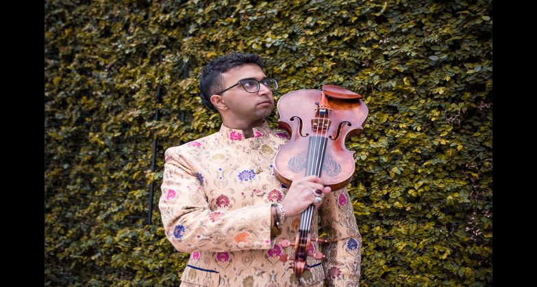 Indian Wedding DJ/Entertainment_Rizwan Jagani, violist_Rizwan