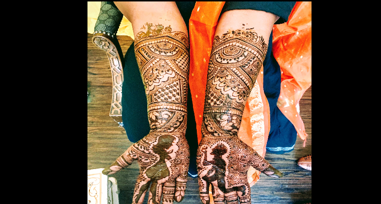 Indian Mehndi_Creative Henna Tattoos_hand and leg art