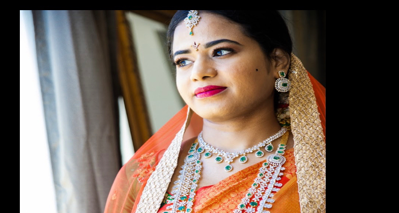 Indian Wedding Hair and Makeup_Makeup by Noorin Lalani_Stunning bride
