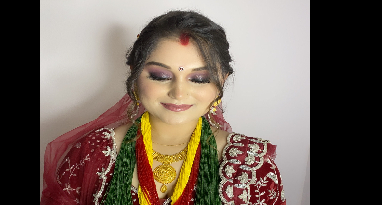 Indian Wedding Hair and Makeup_Makeup by Noorin Lalani_Stunning bride