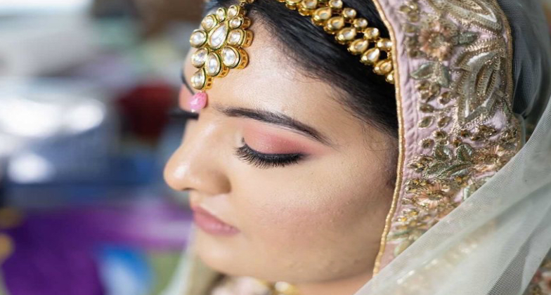 Indian Wedding Hair and Makeup_Makeup by Noorin Lalani_Stunning bride