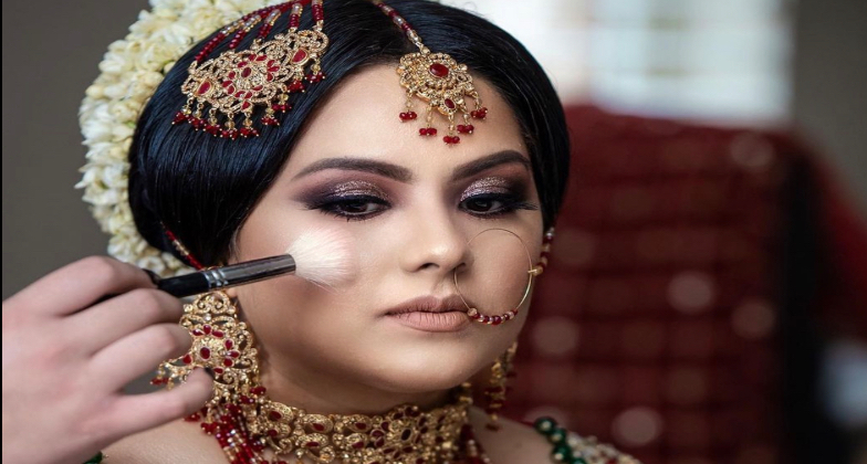 Indian Wedding Hair and Makeup_Faces by Fadak_The glow