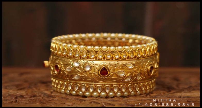 Indian Wedding Jewelry & Accessories_Shaburis Pure Silver Jewelry_bangles